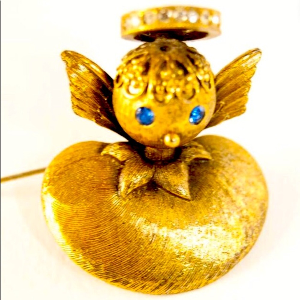 Tortolani Vintage Angel 👼🏼 Brooch